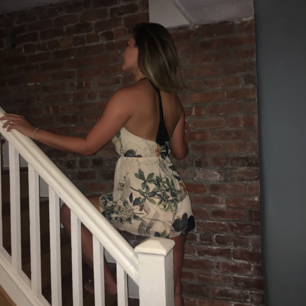 Necessary Clothing Floral Romper